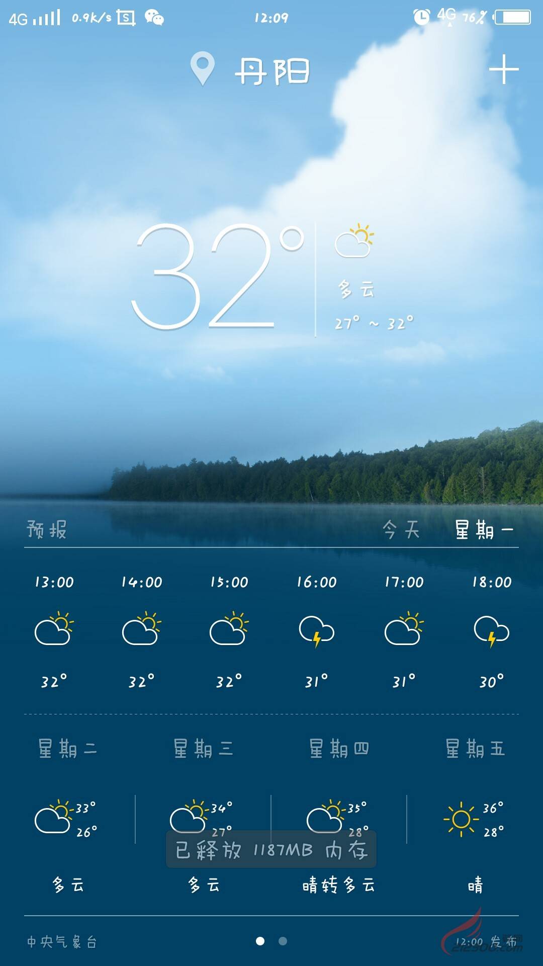 四十天天气预报 20